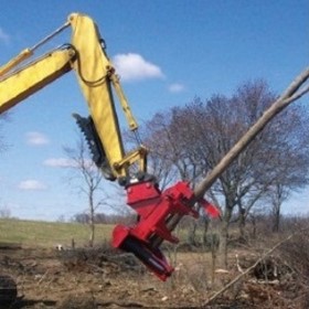 Tree Shear for Forestry, Land Clearing & Vegetation Management