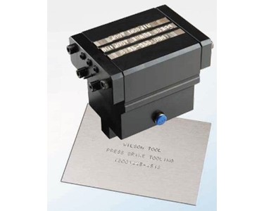 Letter Stamp Holder | Wilson Tool | Press Brake Tooling