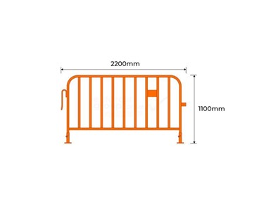 Enforcer Group - Crowd Control Barrier | Orange CCB-O