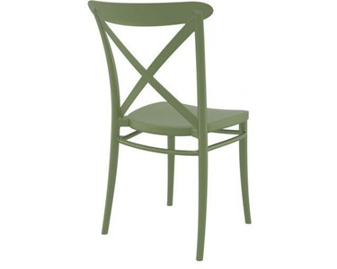 Siesta - Cross Chair - Modern Bistro & Dining - Anthracite