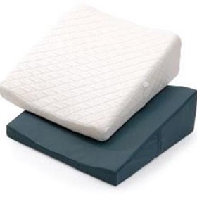 Bed Wedge with Memory Top White Cover