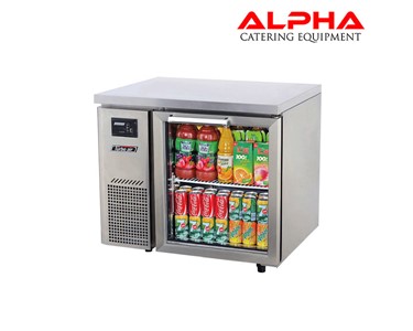 Turbo Air - Undercounter Glass Door Refrigerator | Alpha Catering