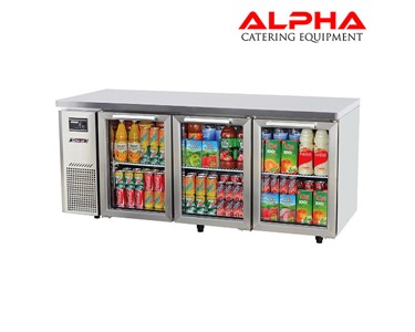 Turbo Air - Undercounter Glass Door Refrigerator | Alpha Catering