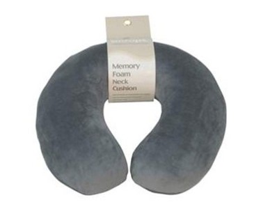 Grey Orthopaedic Memory Foam Neck Cushion | VM936AG