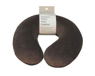 Brown Orthopaedic Memory Foam Neck Cushion | VM936AB