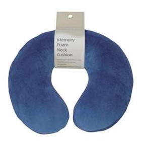 Blue Orthopaedic Memory Foam Neck Cushion | VM936A 