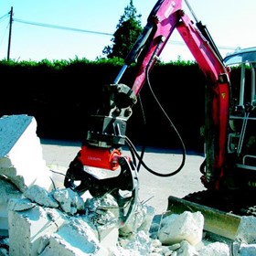 Hydraulic Concrete Crusher | Edilgrappa 430DE T34