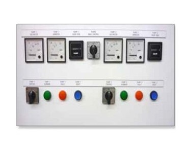 Dual 6kW DOL Sewerage Pump Controller | Baker Switchboards