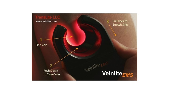 Veinlite EMS: suitable for emergency response vehicles.