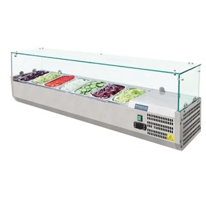 Salad & Pizza Countertop Fridge