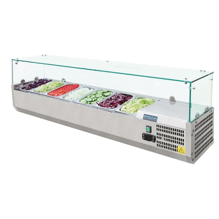 Salad & Pizza Countertop Fridge