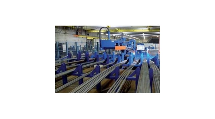 No employees are needed for operating the concrete reinforcing steel cutting system from Pedax.