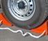 Urethane Wheel Chocks for Trucks & Trailers | SM Safety