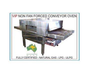 VIP - Gas Commercial Conveyor Pizza Oven - Non Fan Forced - Mesh Belt