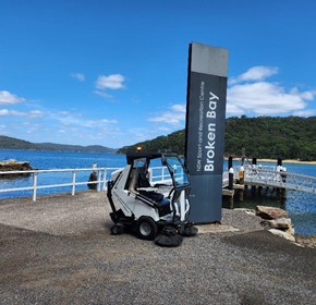 Ride-On Electric Street Sweeper HDSS200
