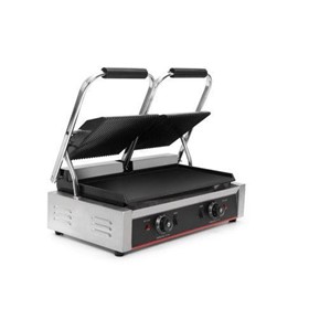 Commercial Sandwich Press & Panini Contact Grill – Flat Plates 3.6kW