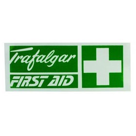 First Aid Kit Sticker 50x130mm