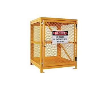 Mitaco Pty Ltd - Gas Cylinder Storage Cage – Forklift LPG Cylinder & Gas Bottle Storage