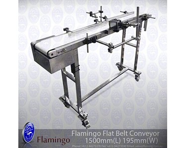 Flamingo - Flat Belt Conveyor Narrow | EFCF-195-1500