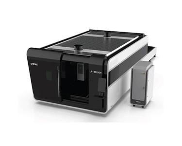 Enclosed Heavy Industrial CNC Fiber Laser Cutter High-Speed | LF3015GH