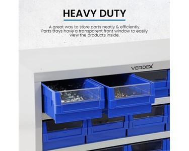 Heavy Duty Parts Cabinet | 30 Part Trays