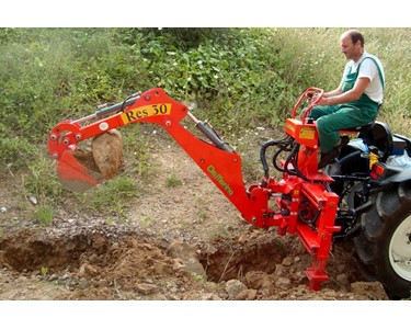 Del Morino - Tractor Backhoe For 28-55hp Tractor RES30