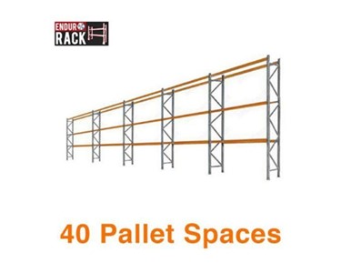 PRQ - Pallet Racking | 40 Pallet Spaces