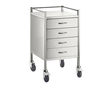 Torstar - Stainless Steel Trolley Four Drawers