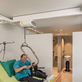 Patient Lifting Ceiling Hoist | Electric traverse rail