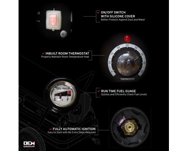 Jetfire - DC50 Fan Heater 50kW | Diesel