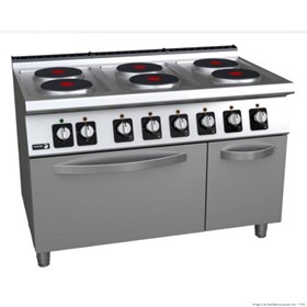 Kore 700 Series Electric Cooktop 6 Burners with Oven | C-E761