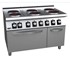 Fagor - Kore 700 Series Electric Cooktop 6 Burners with Oven | C-E761