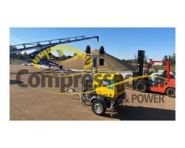 Atlas Copco - LED Lighting Tower | HiLight B6+ and H6+