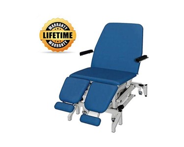 Plinth Medical - 50CD Bariatric Divided Leg Treatment / Podiatry Chair 