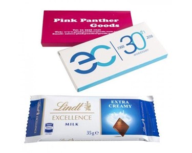 Printed Boxes - Lindt Bar 35g in Printed Box - Promotional Products