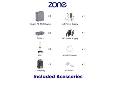 Kingon - Transportable Oxygen Concentrator | P2 TOC