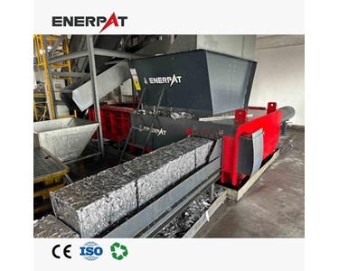 Enerpat - Hopper Style Automatic Metal Baler | Fast Pressing Baler