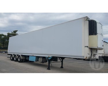 Used Refrigerated Trailer | 2009 Triaxle B Double 