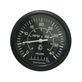 Tachometer | Tacho with Hourmeters 3-3/8″
