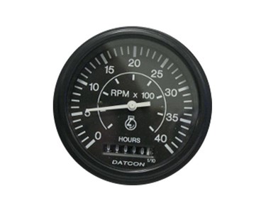 Datcon - Tachometer | Tacho with Hourmeters 3-3/8″