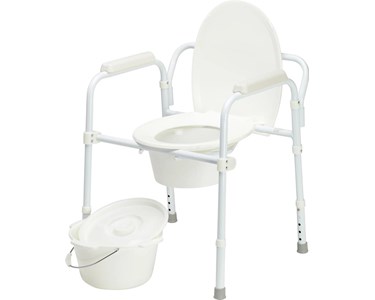 Max Mobility - Delta T14 Folding Commode Seat & Lid