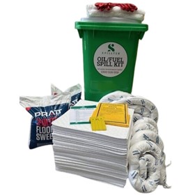 Oil/Fuel Spill Kit 240 Litre | Including Zeolite-ST240OFZ