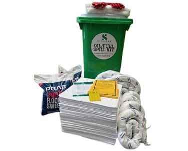 Spilltek - Oil/Fuel Spill Kit 240 Litre | Including Zeolite-ST240OFZ