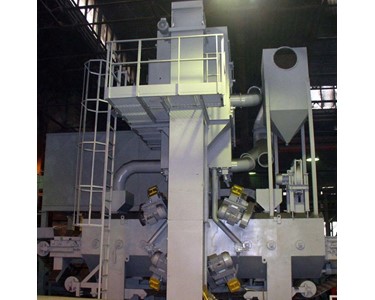 Superior - Shotblasting machine | SUPERIOR EdgeBlast Mesh Conveyor