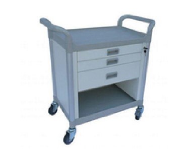Modular Utility Trolley with 3 Wide Drawers