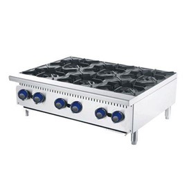 6 Burner Cook Tops W910 X D700 X H333 | ATHP-36-6-LPG