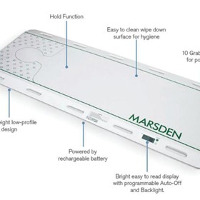 Patient Transfer Board with In-Built Scales