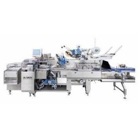 Recloseable Food Packaging Machine with Bellpack Flow Wrappers