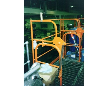 Pallet Safety Gate - Custom Made for Mezzanine