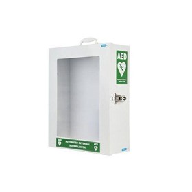 Standard Metal Defibrillator Cabinet - No Alarm